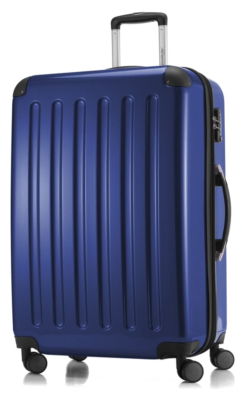 Hauptstadtkoffer - Alex - Hardshell Suitcase, Large Luggage, 4 Double Wheels, TSA, 75 cm, 119 liters, Darkblue