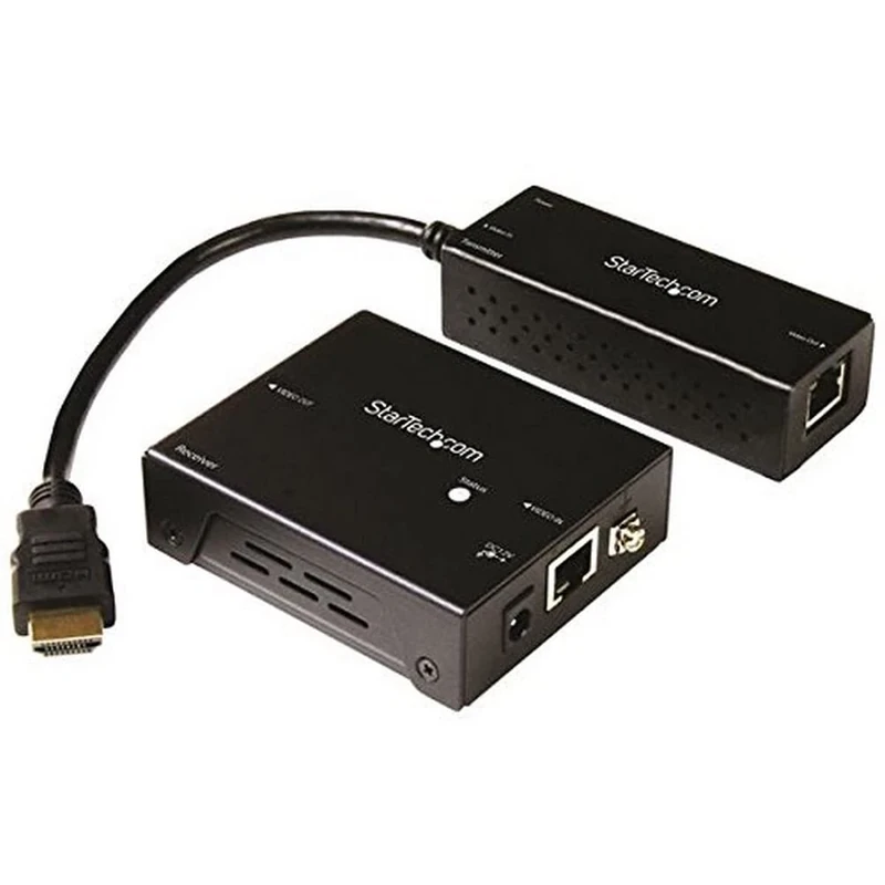 StarTech.com HDBaseT Extender Kit with Compact Transmitter - HDMI over CAT5 - HDMI over HDBaseT - Up to 4K (ST121HDBTDK)