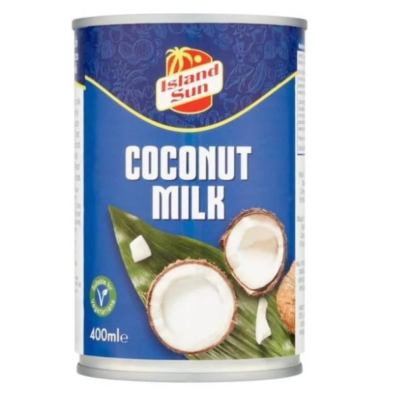 Island Sun Coconut Milk 400ml, White, PACK OF 1 - Image 1