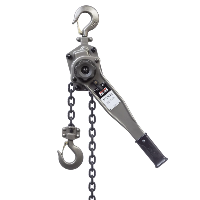 Jet JLP-150A-5 JLP-A Series 1-1/2 Ton Lever Hoist, 5' Lift - Image 1
