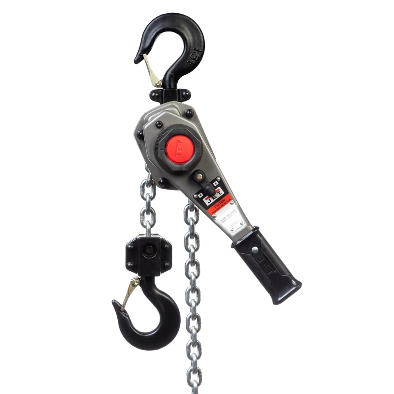 JET 1-1/2 Ton Lever Hoist, 10' Lift, Overload Protection (JLH-150WO-10)