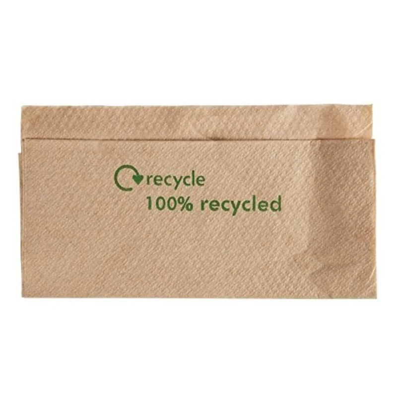 Stalwart GH030 Kraft Napkins, Recycled, 1-Ply (Pack of 6000)