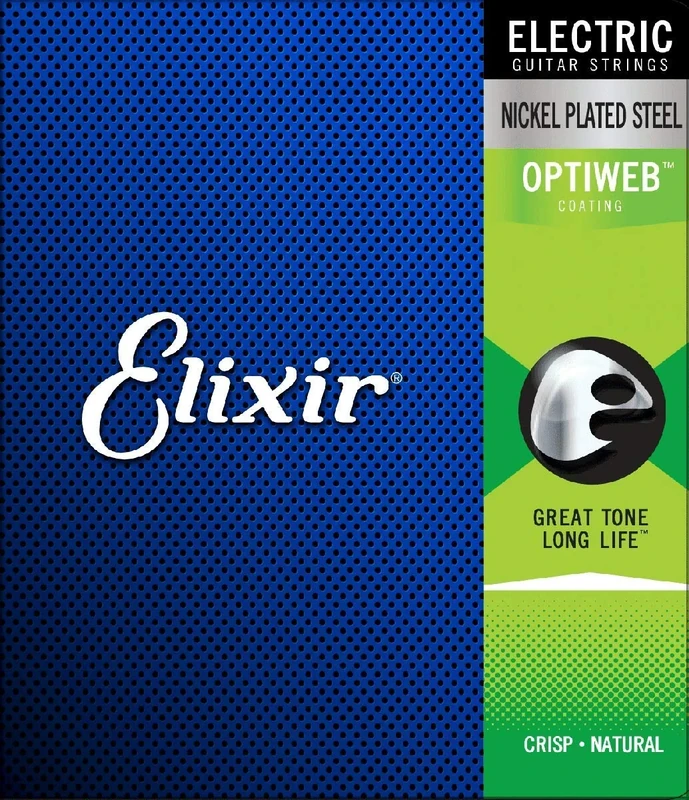 Elixir® Strings Electric Guitar Single String with OPTIWEB® Coating (.032)