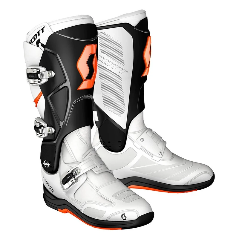 SCOTT SCO Boot MX 550 44 EU White/Orange - Image 1