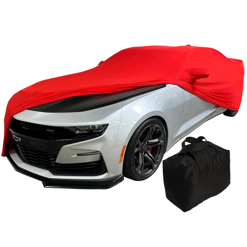 2010-2017 Camaro Ultraguard Stretch Satin Indoor Car Cover (Red)