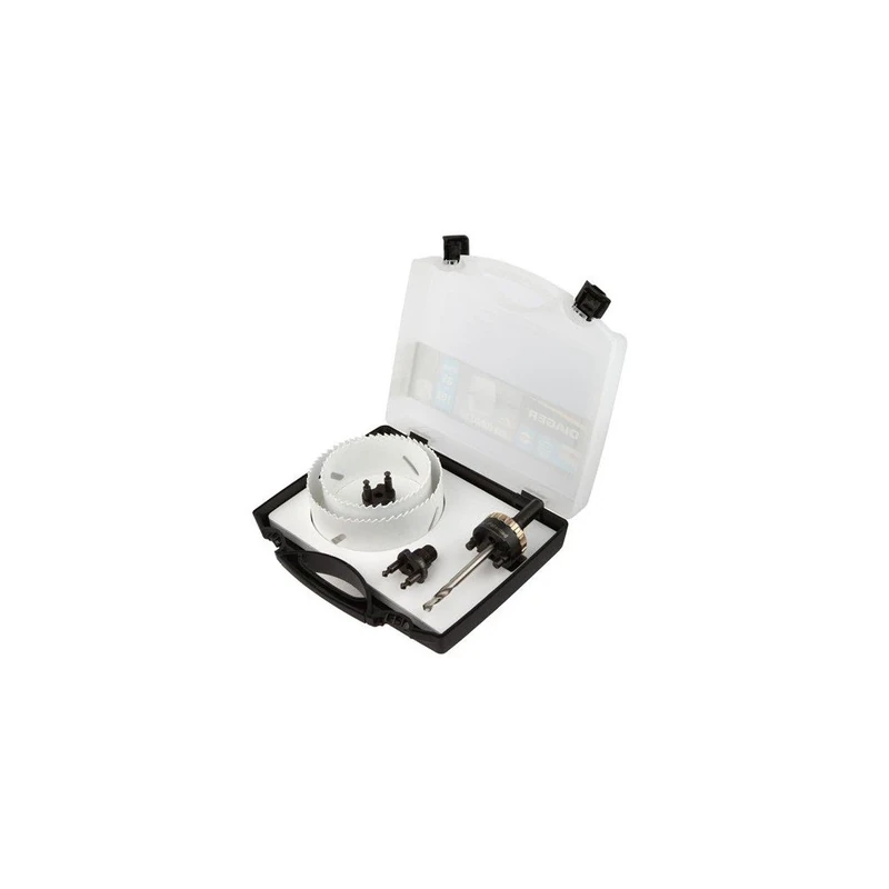Diager Pro Quick Lock D Hole Saw Set of 5 83, 102 mm - 651E - Diager - Image 1