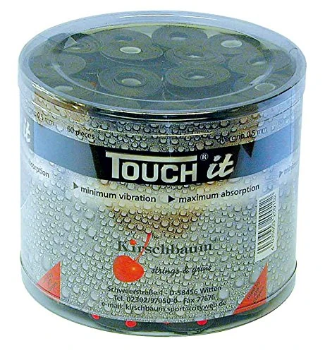 Kirschbaum Over Grip Touch It, Mixed White/Black/Blue/Yellow/Green Box x 60