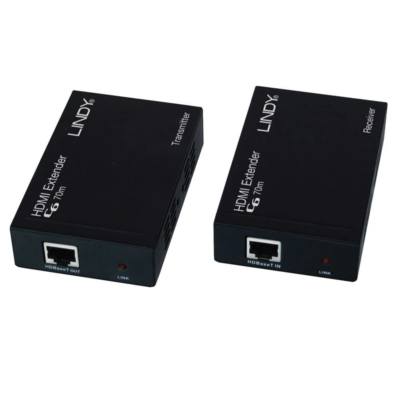 LINDY 70m Cat.6 HDMI & IR HDBaseT Extender with PoC