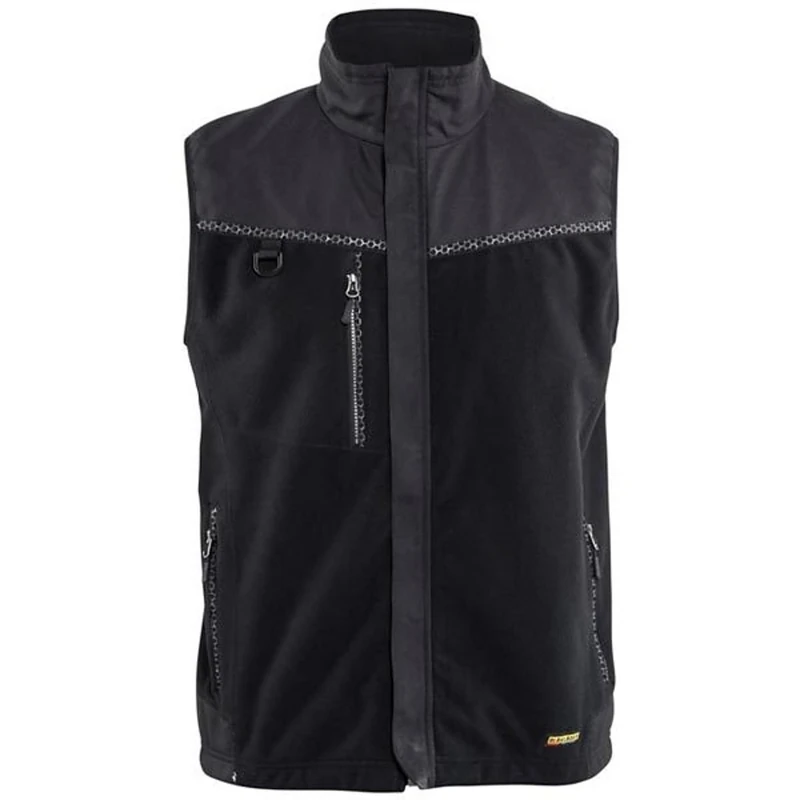 Blakläder 385525249900XL Size X-Large Windproof Fleece Vest - Black