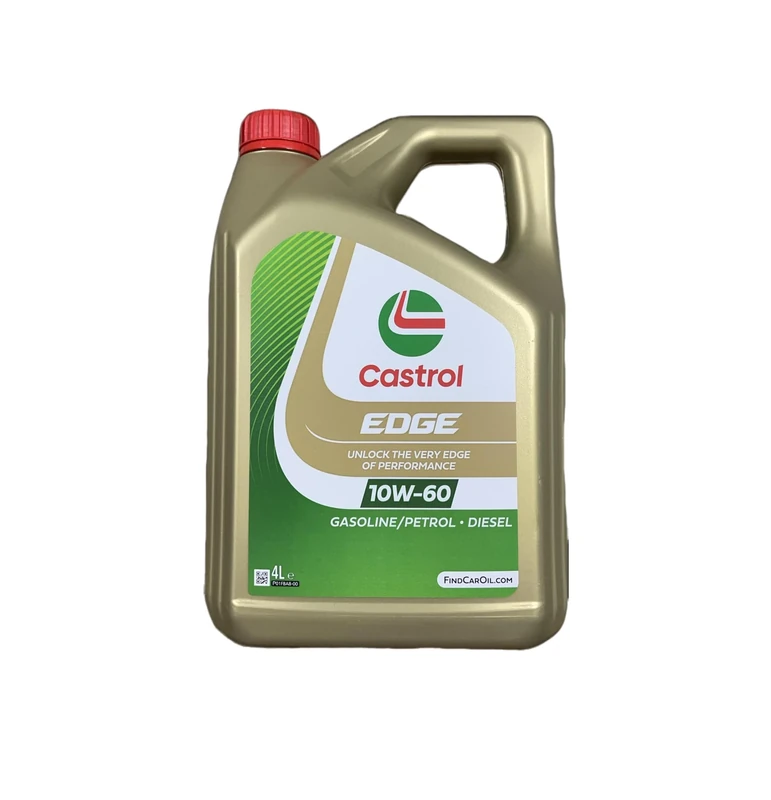 Castrol 1595CD Edge Supercar 10W-60 Motor Oil, 4 L