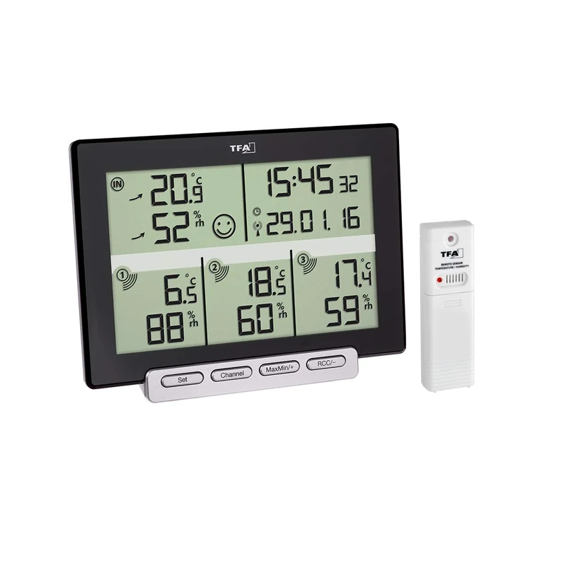 TFA Dostmann – multi-sens Cat Wireless Thermo-Hygrometer 30.3057.01