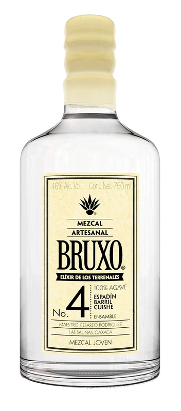 BruXO Number 4 Espadin Barril Cuishe Mezcal, 70 cl