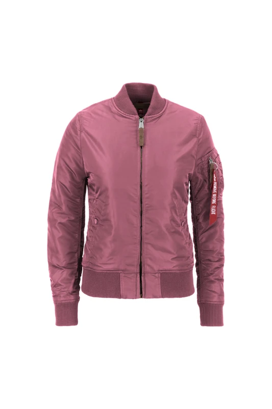 Alpha Industries Women's MA-1 VF 59 Wmn Bomber Jacket, Dusty Pink, M