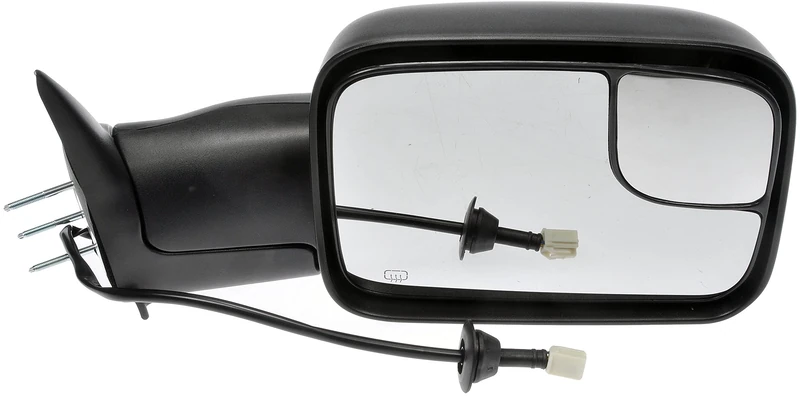 Dorman 955-2002 Passenger Side Power Door Mirror - Heated/Folding for Select Dodge Models, Black