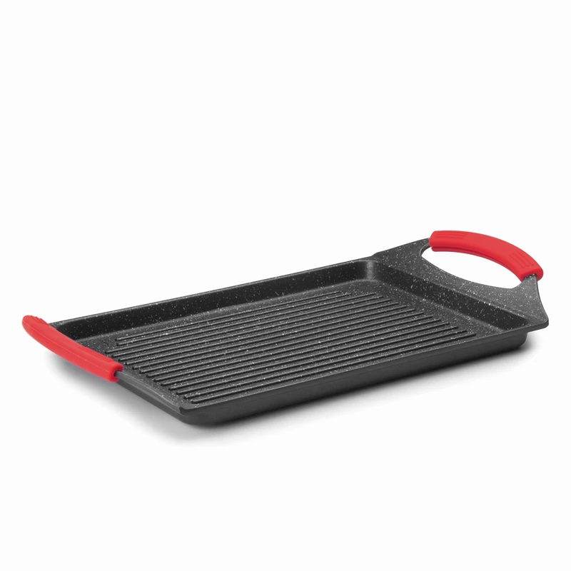 Lacor 24134 - Grill Plate Eco Piedra 33 x 25 cm - Black