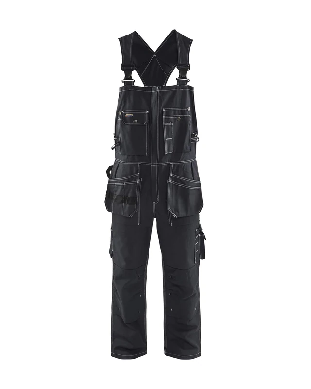 Blakläder 260013709900C52 Size C52 Bib Overalls - Black
