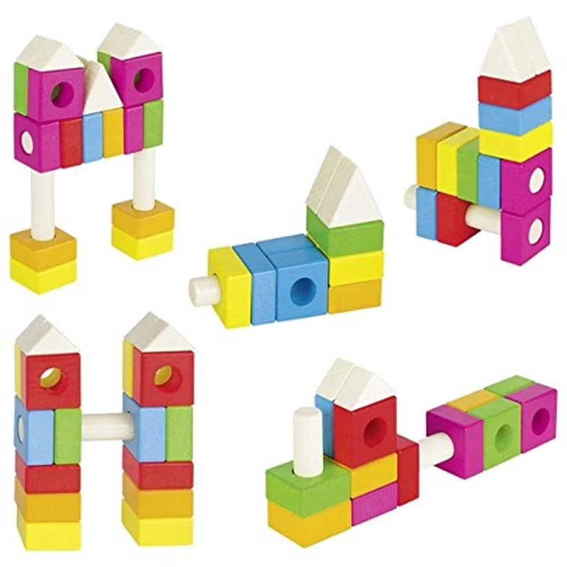Goki Blocks Construction Building Kit (20 Piece) - Image 1