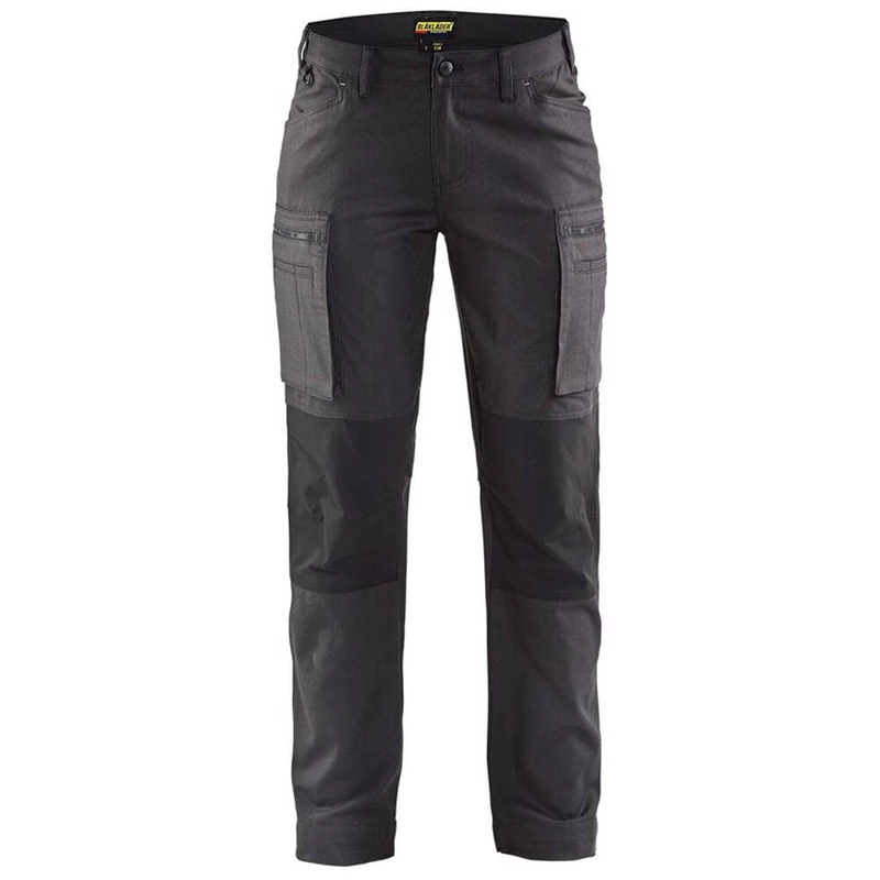 Blakläder 715911469899C46 Size C46 Women Service Trousers - Dark Green/Black