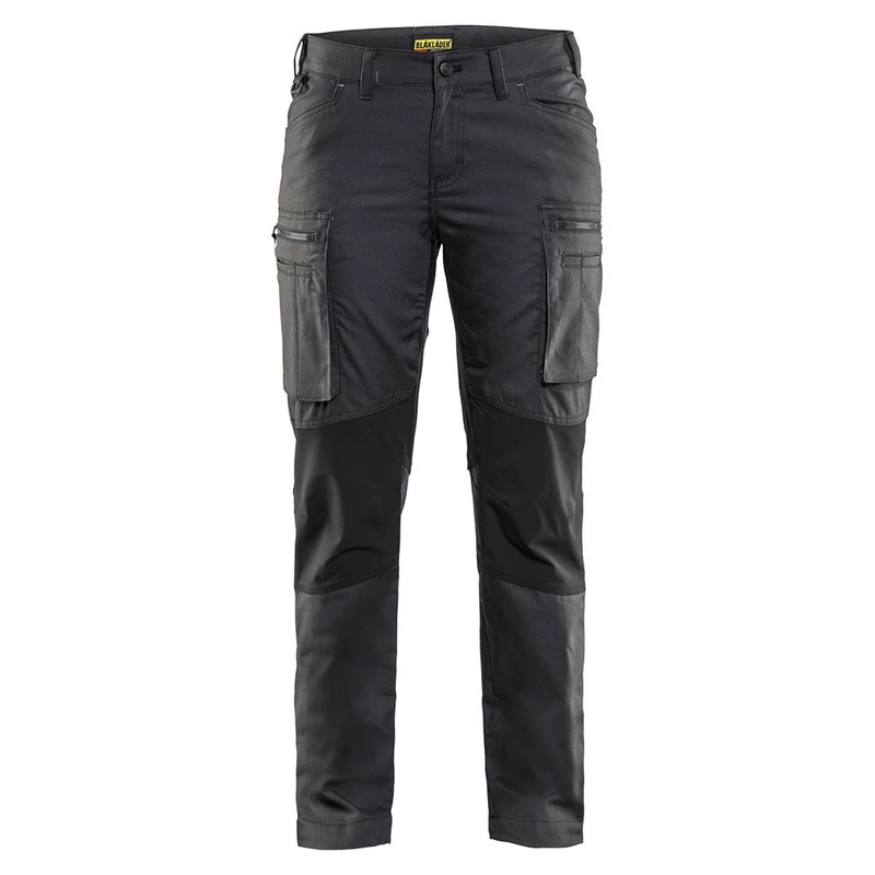Blakläder 715911469899C44 Size C44 Women Service Trousers - Dark Green/Black