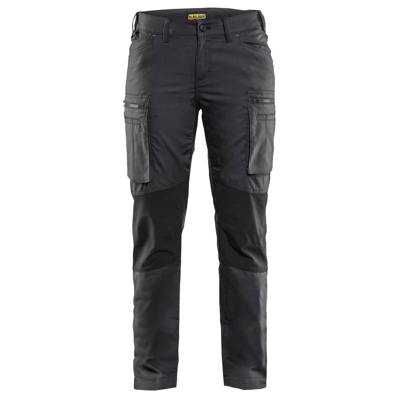 Blakläder 715918459899C34 Size C34 Women Service Trousers - Dark Green/Black