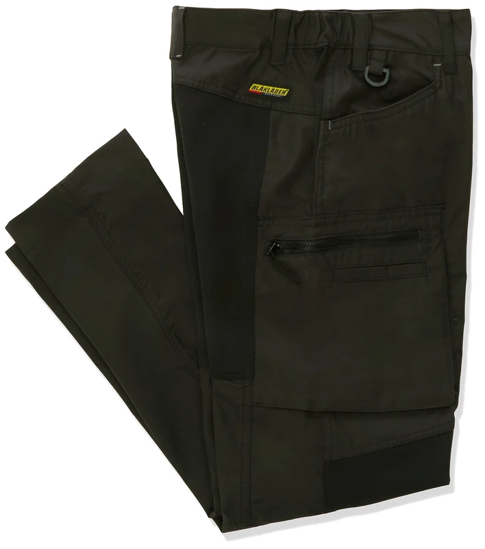 Blakläder 715918459899C32 Size C32 Women Service Trousers - Dark Green/Black