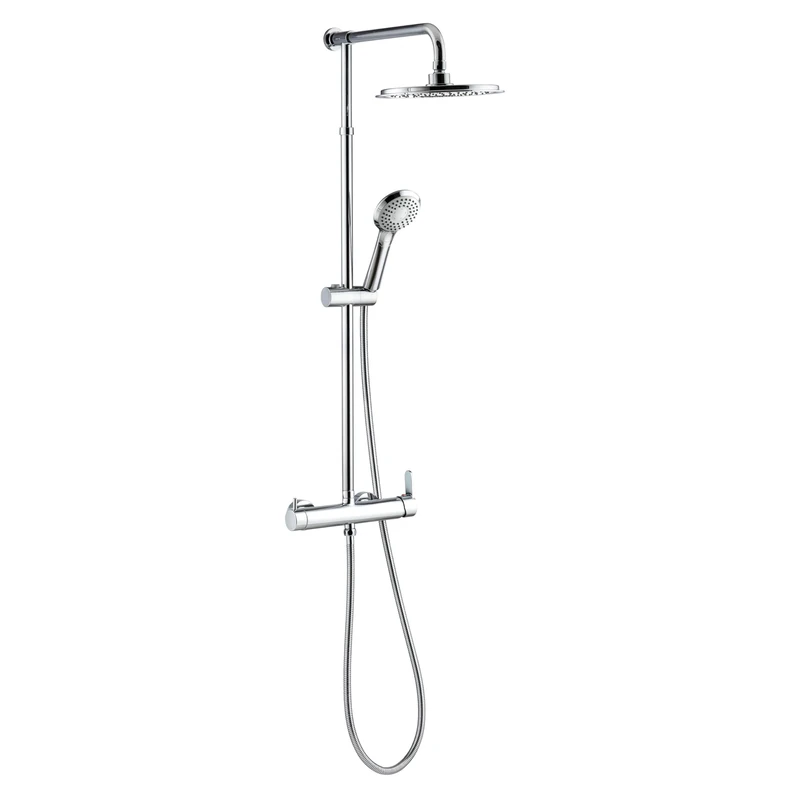 Wirquin 60721383 Verona Touch Shower Column with Mechanical Mixing Valve