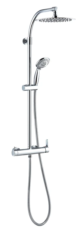 Wirquin 60721388 Milano Touch Shower Column with Mechanical Mixing Valve