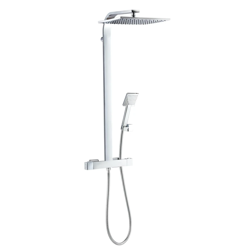 Wirquin 60721391 Palermo Comfort Shower Column with Thermostat
