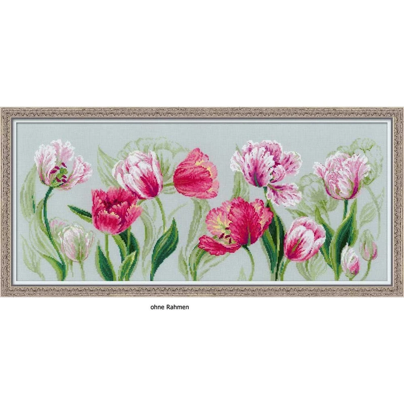 RIOLIS Premium Cross Stitch Kit - 100/052 - Spring Tulips