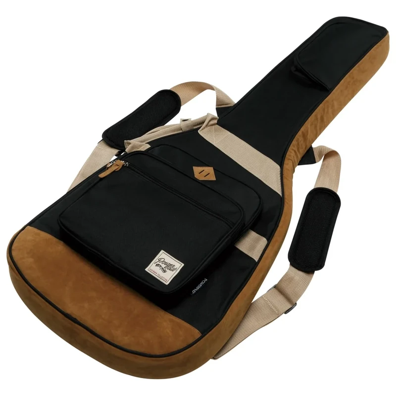 Ibanez IBB541-BK PowerPad Designer Bass Guitar Bag – Padded Electric Bass Bag | Neck Support Strap | Storage Pockets & Backpack Straps – Black