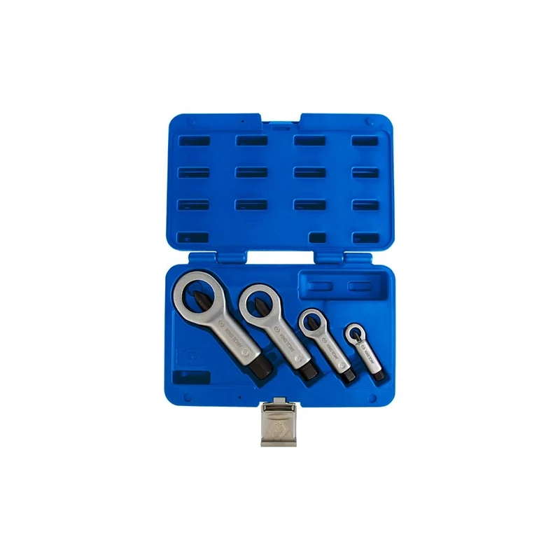 KING TONY 9TD064 Nut Splitter Set, 4 Pieces