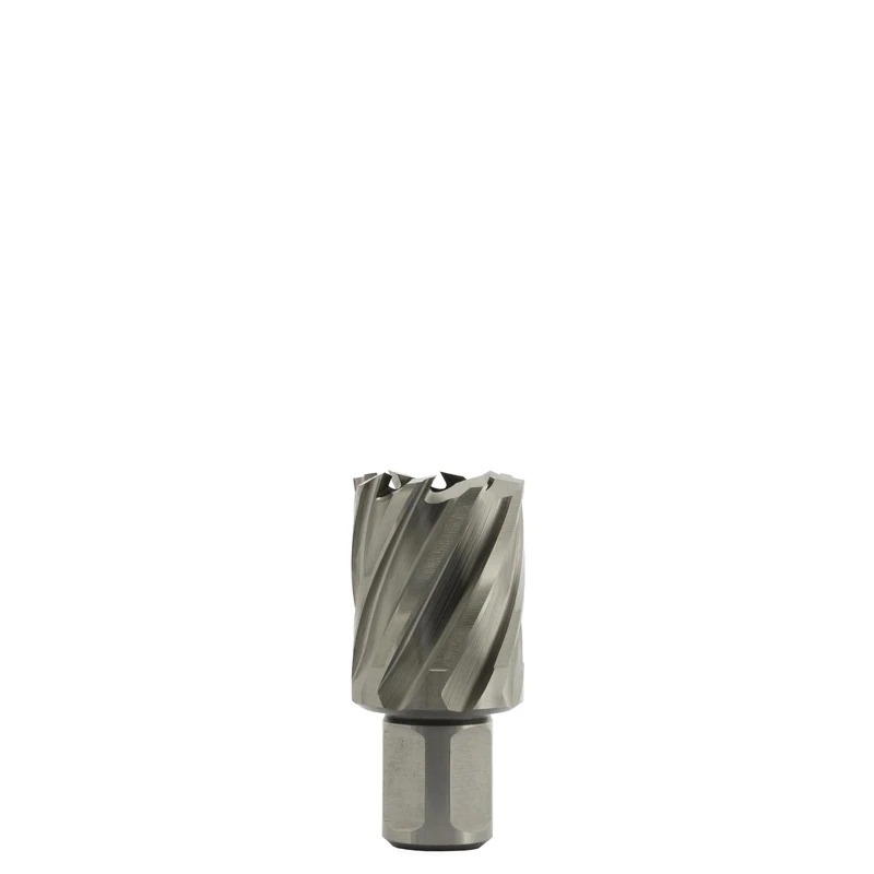 EUROBOOR HCS.260 HSS Annular Cutter, Weldon, 30 mm Drill Depth, 26 mm Diameter, 19.05 mm Shank Length