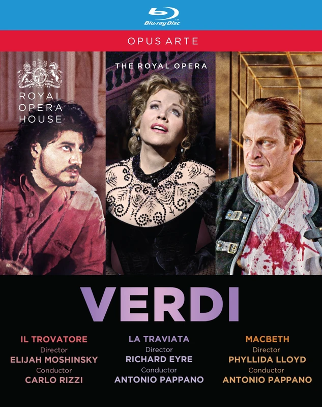 Verdi:Operas Box [Blu-ray] [Region Free] [2016]