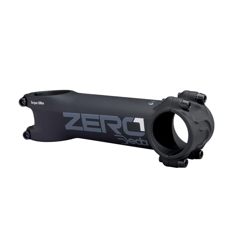 Deda Elementi Zero1 Potence pour vélo Mixte Adulte, Noir, 130 mm