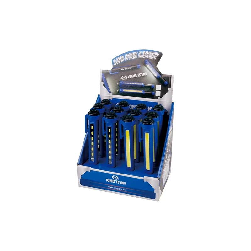KING TONY 79830DQ LED Pen Light Set, 12PC