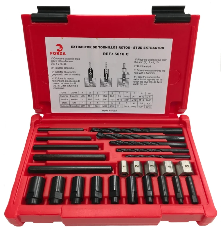 Brown Screw Puller Set Plus BIT