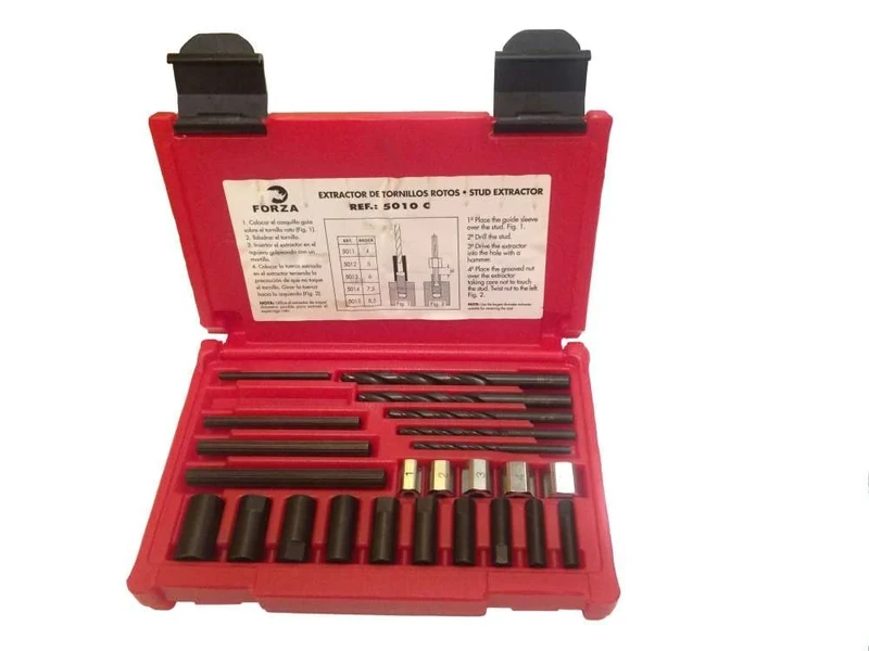 Forza Complete Set with 5 Drill Bits - 10 Outer Inner Guide