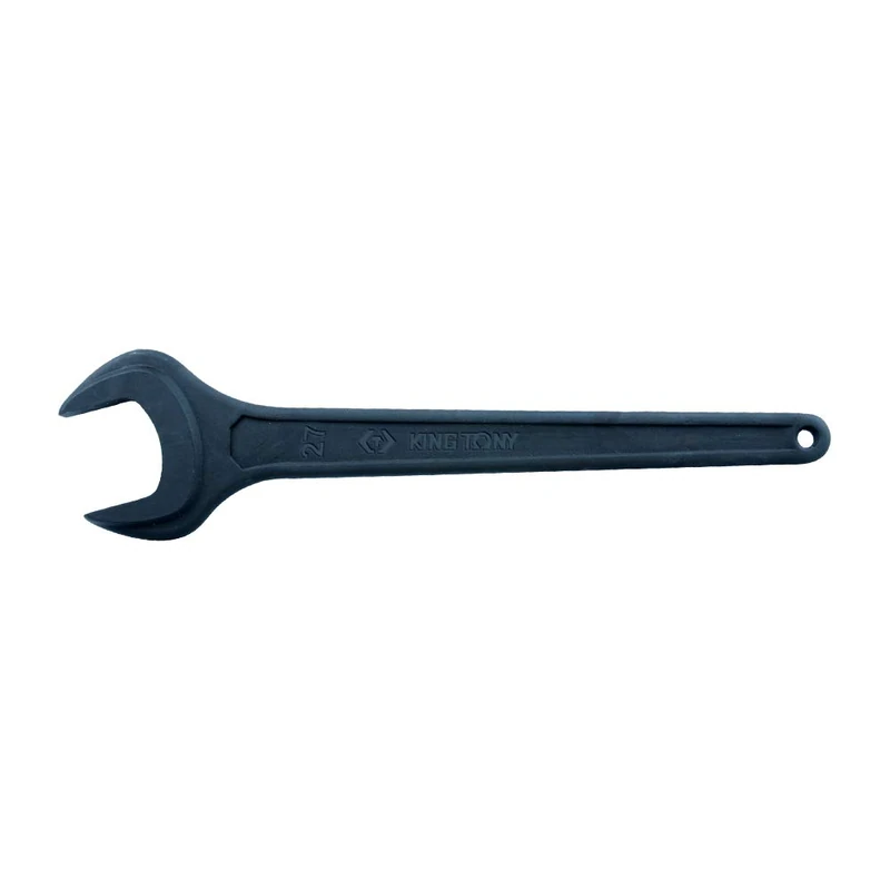 KING TONY 10F0-60P Single Open End Alloy Steel Wrench, 60 mm Size, 470 mm Length