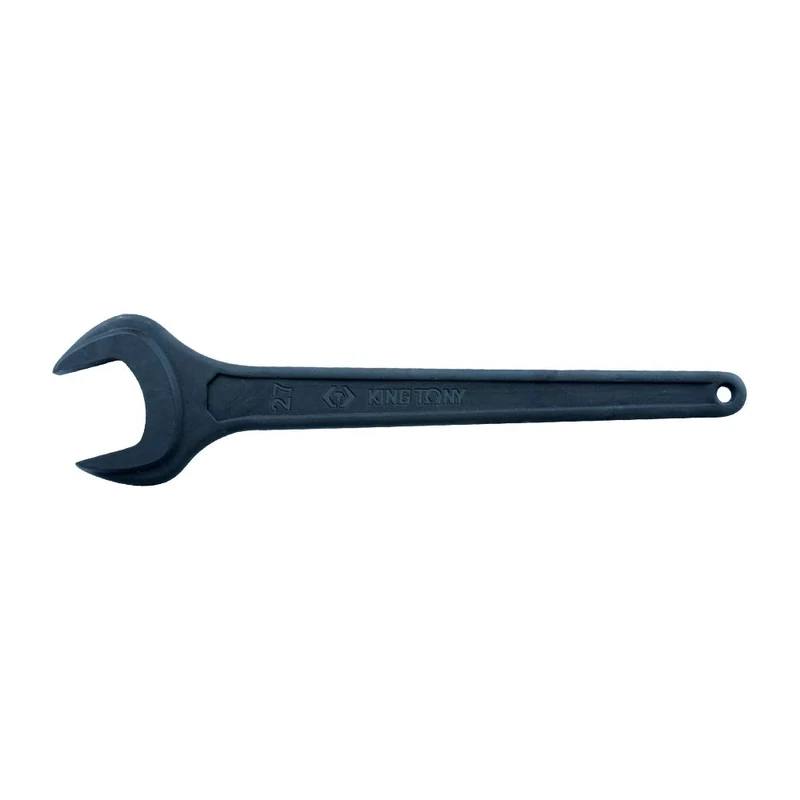 KING TONY 10F0-70P Single Open End Alloy Steel Wrench, 70 mm Size, 500 mm Length