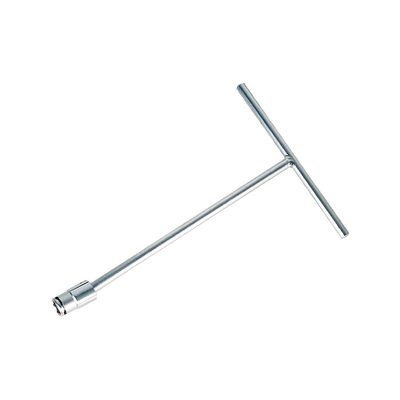 KING TONY 575217M Alloy Steel T-Type 25° Universal Standard Socket Wrench, 17 mm Size, 450 mm Length, Pack of 10
