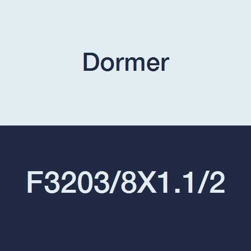 Dormer F3203/8X1.1/2 Series F320 HSS UNC Adjustable Die, Bright, 3/8"-16 x 1-1/2" x 1/2" - Image 1