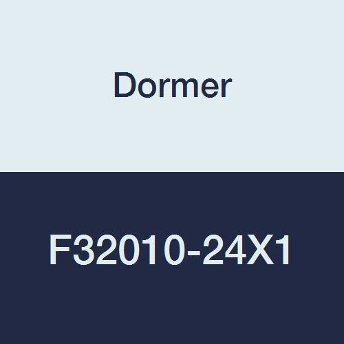 Dormer F32010-24X1 Series F320 HSS UNC Adjustable Die, Bright, #10-24 x 1" x 3/8"