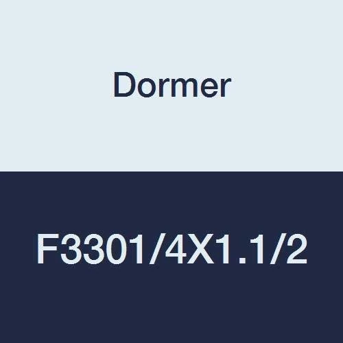 Dormer F3301/4X1.1/2 Series F330 HSS UNC Adjustable Die, Bright, 1/4"-28 x 1-1/2" x 1/2"