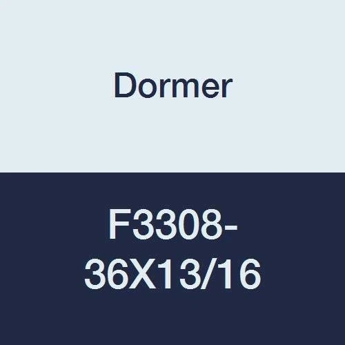 Dormer F3308-36X13/16 Series F330 HSS UNC Adjustable Die, Bright, #8-36 x 13/16" x 1/4"