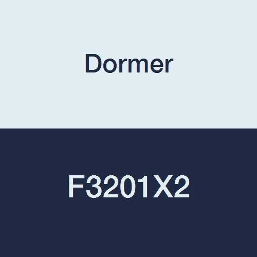 Dormer F3201X2 Series F320 HSS UNC Adjustable Die, Bright, #1-8 x 2" x 5/8"