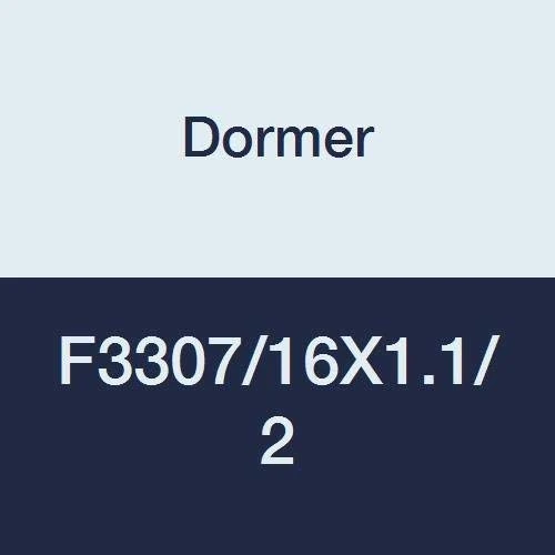 Dormer F3307/16X1.1/2 Series F330 HSS UNC Adjustable Die, Bright, 7/16"-20 x 1-1/2" x 1/2"