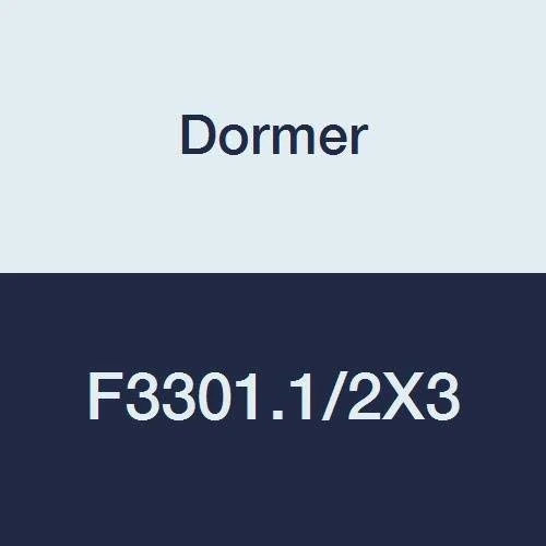 Dormer F3301.1/2X3 Series F330 HSS UNC Adjustable Die, Bright, 1-1/2"-12 x 3" x 7/8"