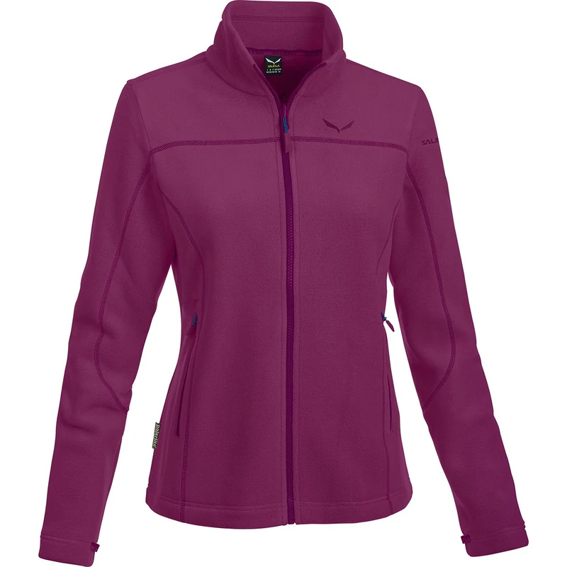 Salewa Fanes Buffalo Pl W Fz - Sweatshirt for Woman, color Red, size 46/40