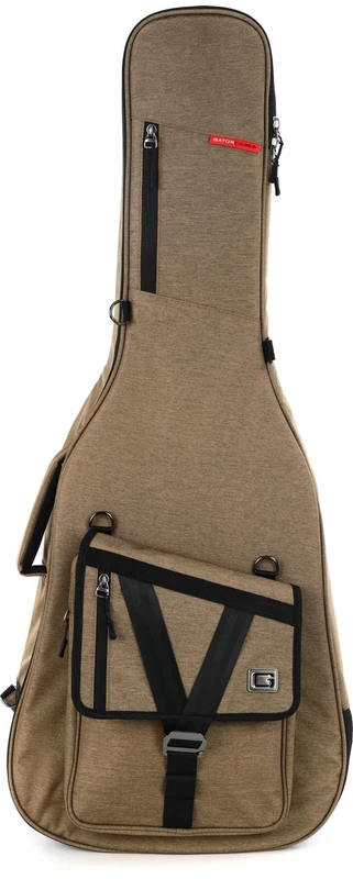 Gator GT-ACOUSTIC-TAN Transit Acoustic Guitar Bag, Brown