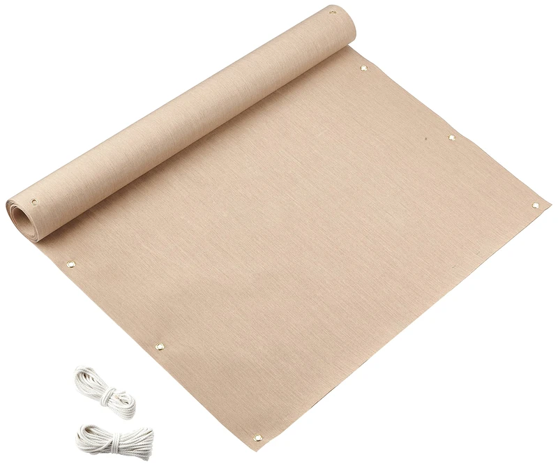 Angerer Balcony Covering Taupe, Height: 90 cm, Length: 600 cm